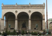 Hall of famous Generals, Feldherrnhalle Munich
